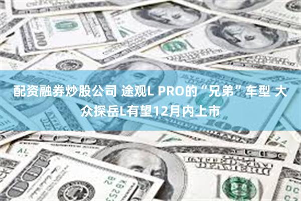 配资融券炒股公司 途观L PRO的“兄弟”车型 大众探岳L有望12月内上市