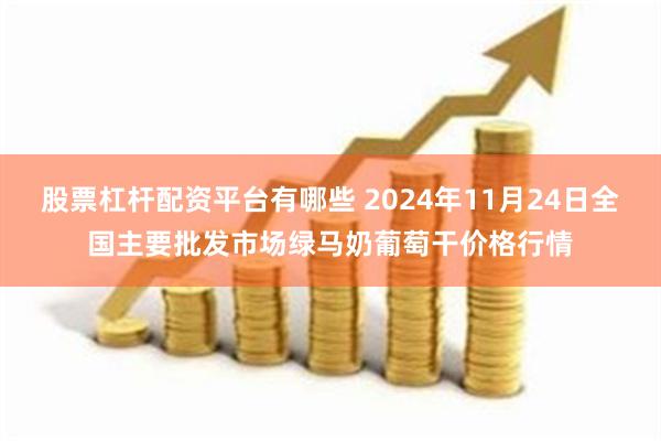 股票杠杆配资平台有哪些 2024年11月24日全国主要批发市场绿马奶葡萄干价格行情